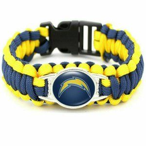 Los Angeles Chargers NFL Paracord Bracelet NEW
